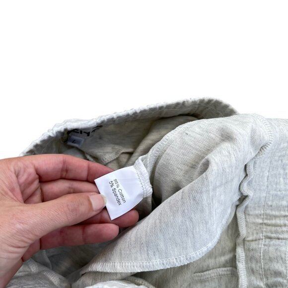 ✨ ECHT Women’s Grey High Waisted Tapered Joggers V2 Zip Pockets Cozy NWOT - Picture 7 of 10